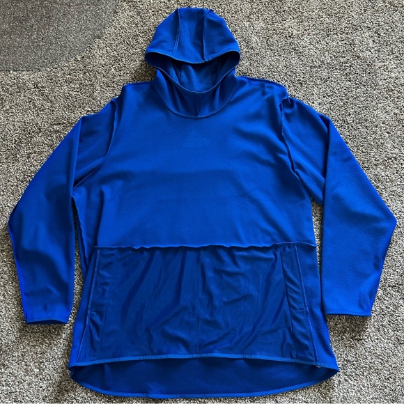 Adidas Mens 3XLT Climawarm Waffle Mesh High Neck Pullover Hoodie - Picture 6 of 16